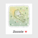 Search for funny flower stickers Frog