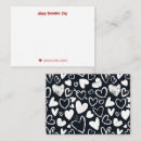 Search for black and white valentines day cards Happy valentine's day