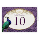 Search for peacock table cards Formal