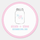 Search for jar wedding stickers Thank you