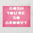 Search for groovy postcards Typography