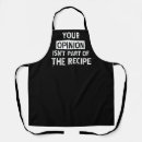 Search for funny text aprons Cooking