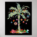 Search for christmas palm tree posters Dabbing santa claus