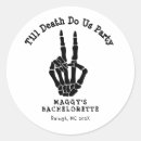 Search for floral skeleton stickers Halloween bachelorette party