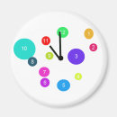 Search for clock magnets Colourful