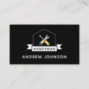 Search for odd jobs business cards Contractor