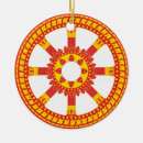 Search for wheel christmas tree decorations Buddhism