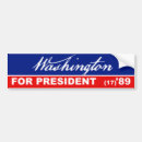 Search for president washington bumper stickers Election