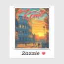 Search for vintage italy stickers Colosseum