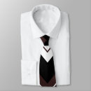 Search for black and white zigzag ties Pattern