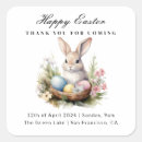 Search for modern easter stickers Rabbit