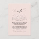 Search for information wedding enclosure cards Elegant