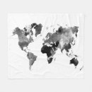 Search for world map blankets Continents