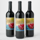 Search for red photo wine labels Floral