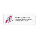 Search for winged return address labels Horse