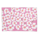 Search for pink flower pillowcases Floral pattern