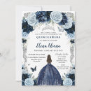 Search for blue and silver invitations For kids