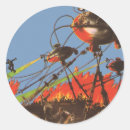 Search for alien invasion stickers Retro