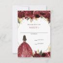 Search for quinceanera rsvp cards Elegant