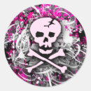 Search for skull and bones stickers Girly