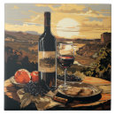 Search for wine tiles Illustration