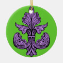 Search for mardi gras mask christmas tree decorations Purple