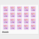 Search for queer square stickers Love is love