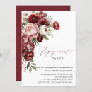 Search for modern floral engagement party invitations Pink