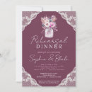 Search for lace rehearsal dinner invitations Floral