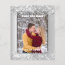 Search for winter wedding save the dates Snow
