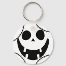 Search for scary face key rings Boo
