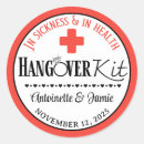Search for funny hangover stickers Bachelorette party