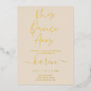 Search for real gold foil invitations Simple