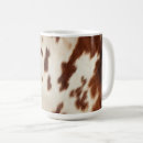 Search for brown cow mugs Cowboy