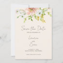 Search for wildflower save the dates Minimalist