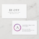 Search for professional discount cards Elegant