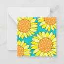 Search for sunflower note cards Modern