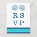 Search for beach shells rsvp cards Sea shell