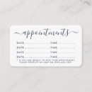 Search for appointment cards Modern