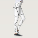 Search for black and white lines leggings Retro