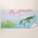 Search for frog beach towels Pond