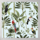 Search for vintage parrot art Illustration