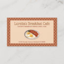 Search for dining business cards Breakfast