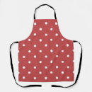 Search for red polka dot aprons Retro pattern
