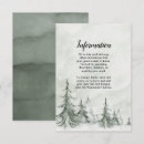 Search for fir tree wedding invitations Modern
