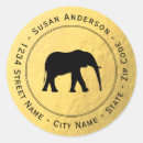 Search for black elephant stickers Safari