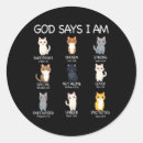 Search for funny cat saying stickers Meow