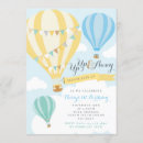 Search for yellow hot air balloon invitations Sky