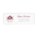 Search for bbq return address labels Red