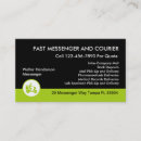 Search for courier business cards Messenger